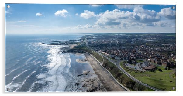 Seaham View Acrylic by Apollo Aerial Photography