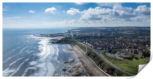 Seaham View Print by Apollo Aerial Photography