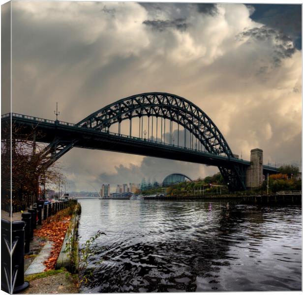 Tyne Bridge: Iconic Landmark Experience Canvas Print by Steve Smith