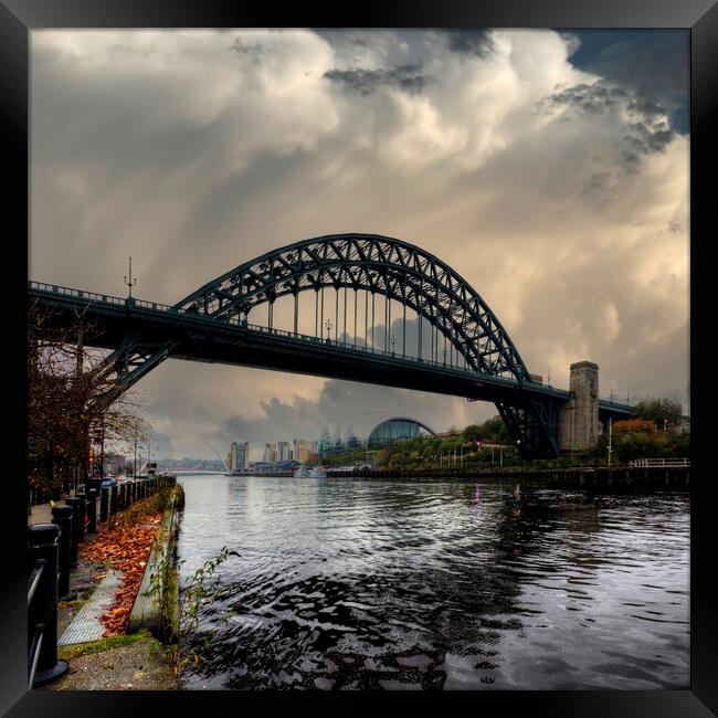 Tyne Bridge: Iconic Landmark Experience Framed Print by Steve Smith