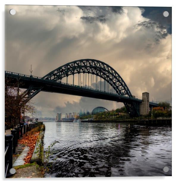 Tyne Bridge: Iconic Landmark Experience Acrylic by Steve Smith