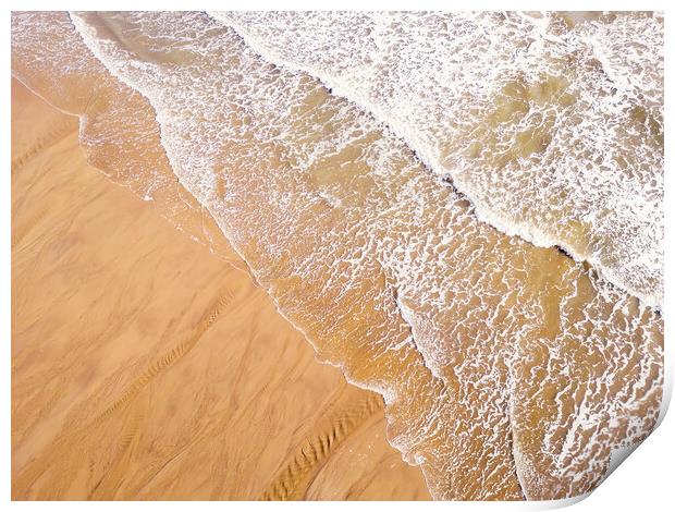 Serene Coastal Beauty Print by Tim Hill