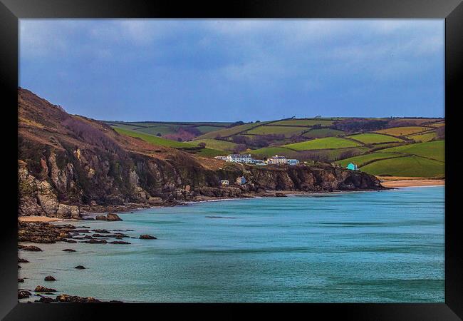 The Lost Village of Hallsands, in Devon  Framed Print by Ian Stone