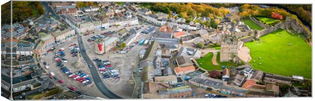 Richmond Town Square Canvas Print by Apollo Aerial Photography