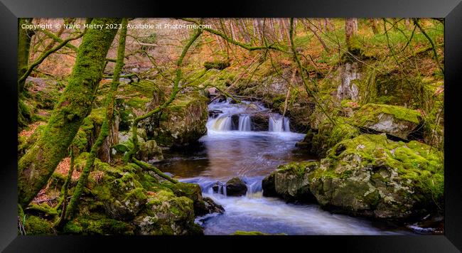 The River Lednock, Comrie, Perthshire Framed Print by Navin Mistry