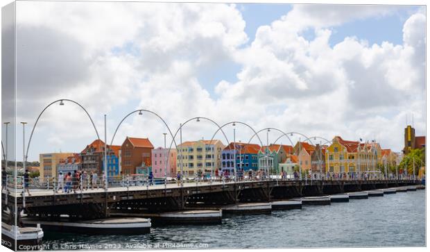 Willemstad - Curacao Canvas Print by Chris Haynes