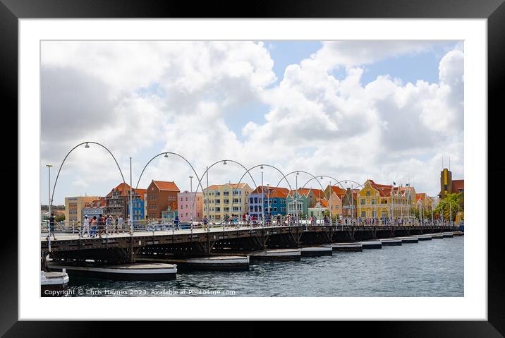 Willemstad - Curacao Framed Mounted Print by Chris Haynes