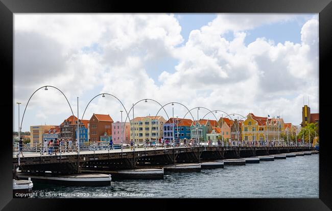 Willemstad - Curacao Framed Print by Chris Haynes