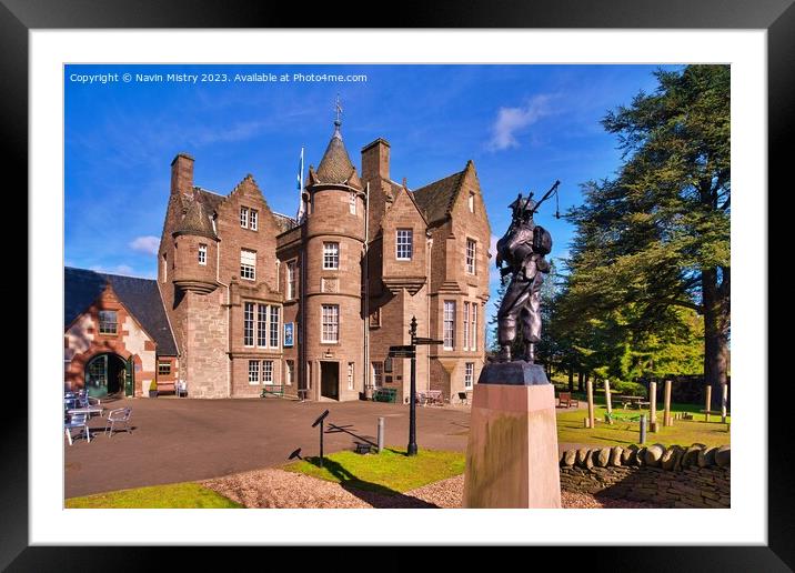 The Black Watch Castle and Museum, Perth Framed Mounted Print by Navin Mistry