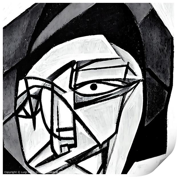The Intricate Beauty of Cubism Print by Luigi Petro