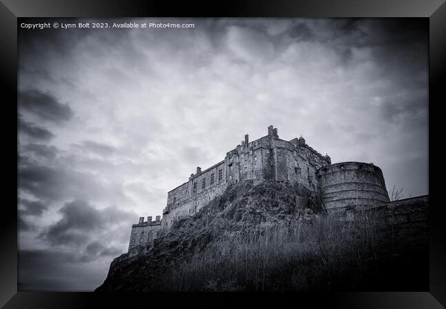 Edinburgh Castle Framed Print by Lynn Bolt