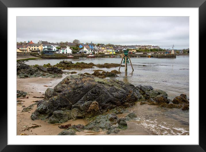 Cemaes Bay Framed Mounted Print by Roger Green