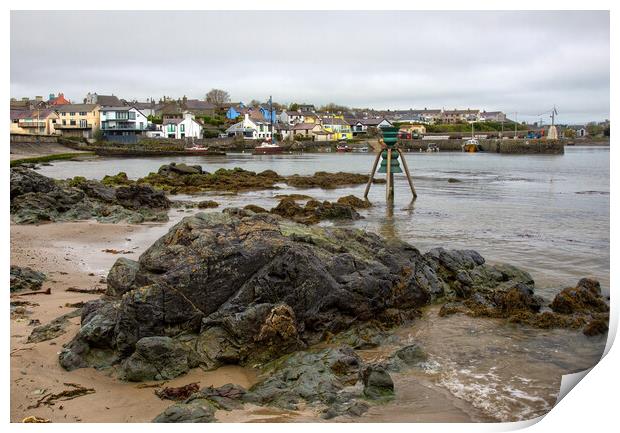Cemaes Bay Print by Roger Green
