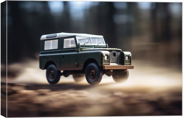 Landrover Defender Mk1 Canvas Print by Picture Wizard