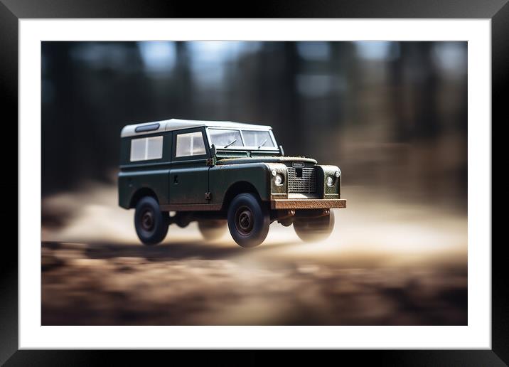 Landrover Defender Mk1 Framed Mounted Print by Picture Wizard