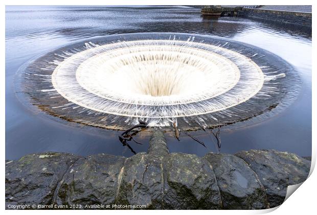 Ladybower Overflow Print by Darrell Evans