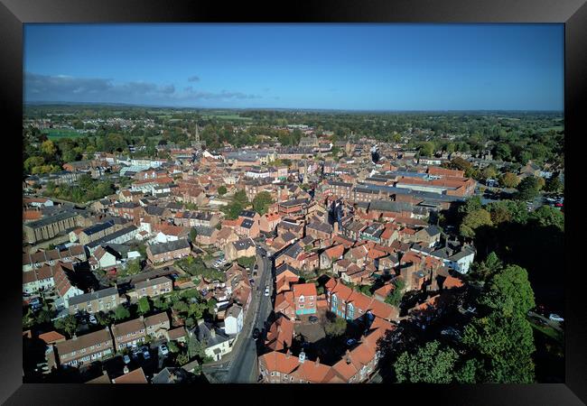 Ripon North Yorkshire Framed Print by Apollo Aerial Photography