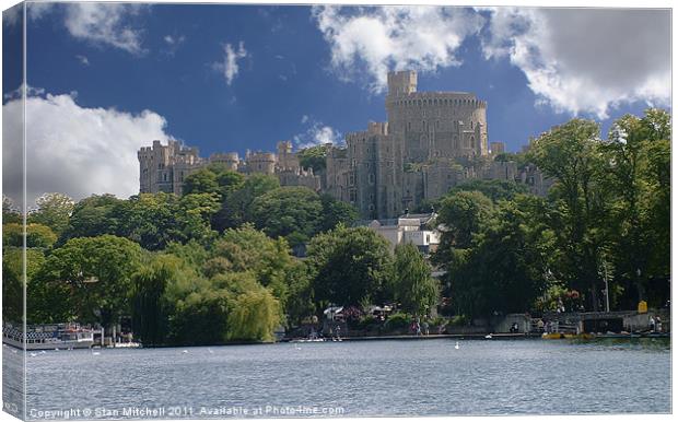 Windsor Castle Canvas Print by Stan Mitchell