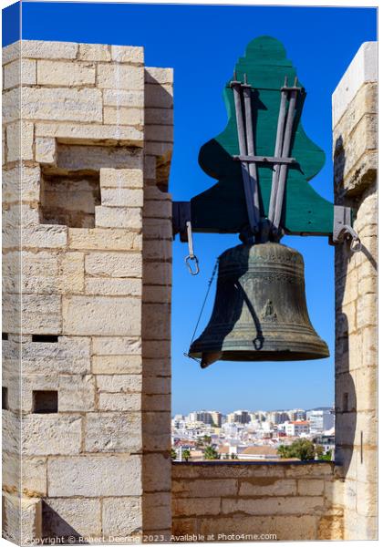 Bell Of Faro Cathedral Canvas Print by Robert Deering