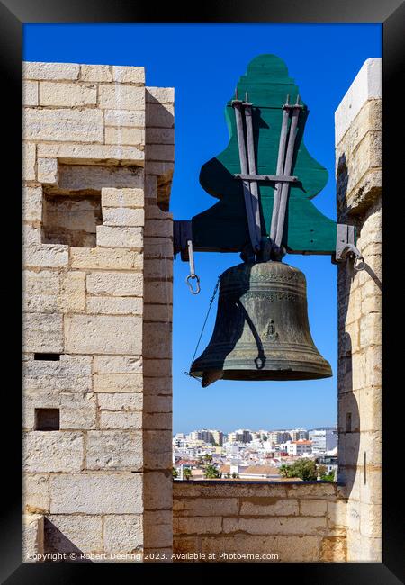 Bell Of Faro Cathedral Framed Print by Robert Deering