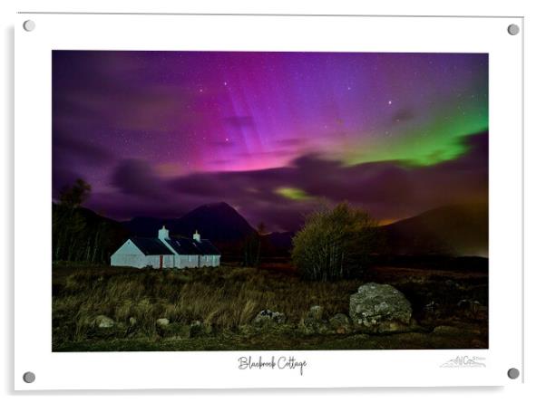 Blackrock Cottage aurora  Acrylic by JC studios LRPS ARPS