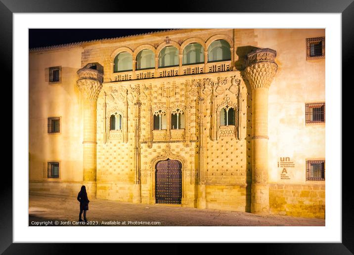 Palace of Jabalquinto de Baeza, Andalusia  - Advan Framed Mounted Print by Jordi Carrio