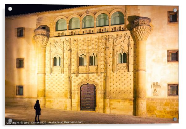 Palace of Jabalquinto de Baeza, Andalusia  - Advan Acrylic by Jordi Carrio