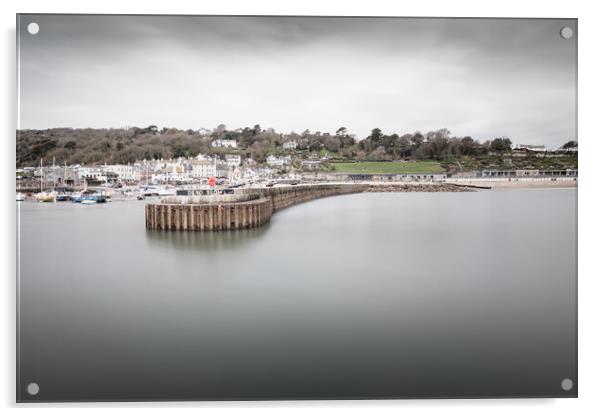 Lyme Regis Acrylic by Mark Jones