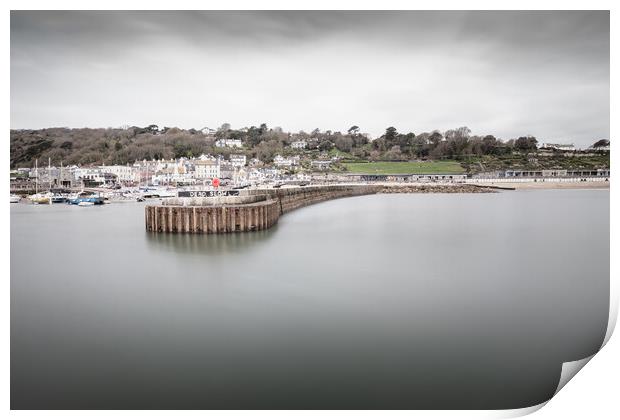 Lyme Regis Print by Mark Jones