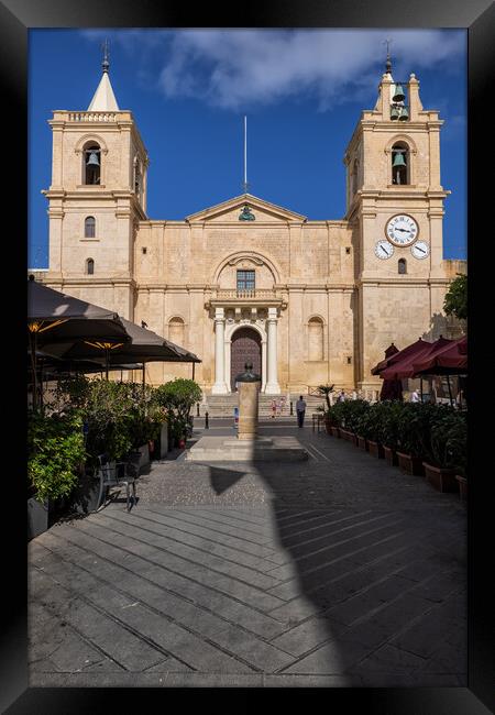 Co-Cathedral of St John in Valletta, Malta Framed Print by Artur Bogacki