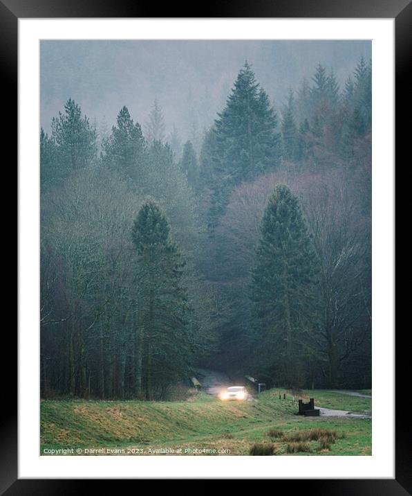 From the Forest Framed Mounted Print by Darrell Evans