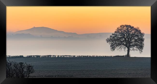 Dawn in Shropshire Framed Print by Keith Douglas