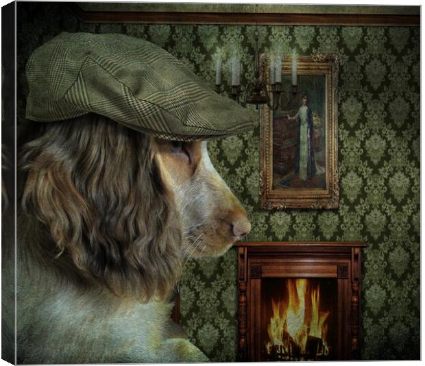 It's a dogs life #1 Canvas Print by Kim Slater