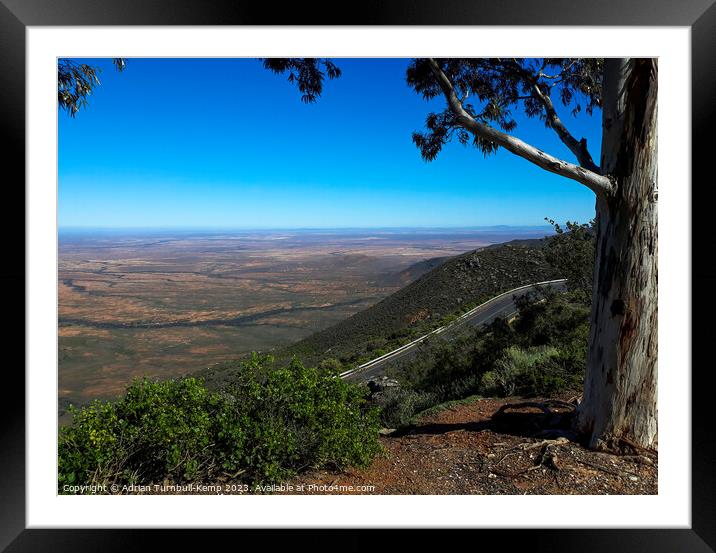 Hantam Karoo plains Framed Mounted Print by Adrian Turnbull-Kemp