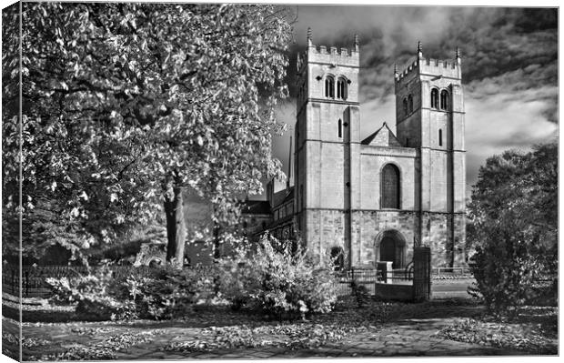 The Enchanting Worksop Priory Canvas Print by Darren Galpin