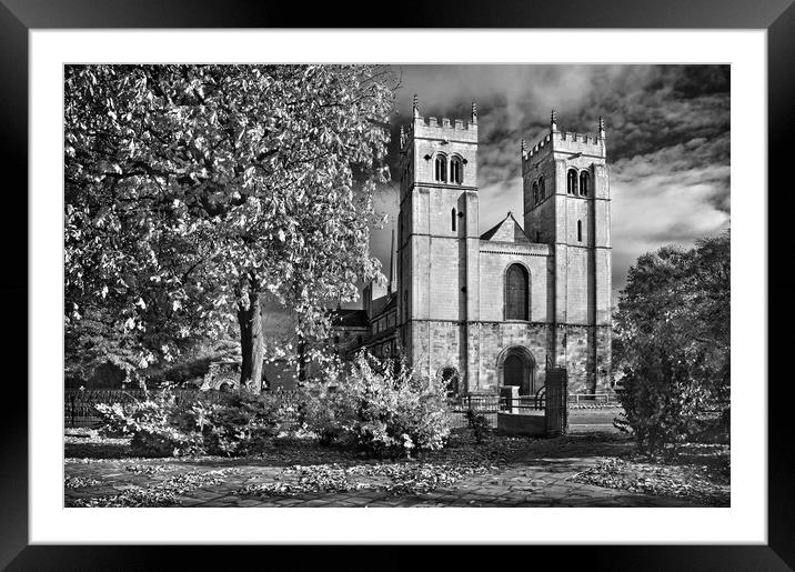 The Enchanting Worksop Priory Framed Mounted Print by Darren Galpin