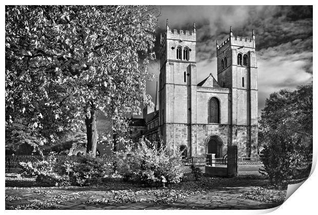 The Enchanting Worksop Priory Print by Darren Galpin