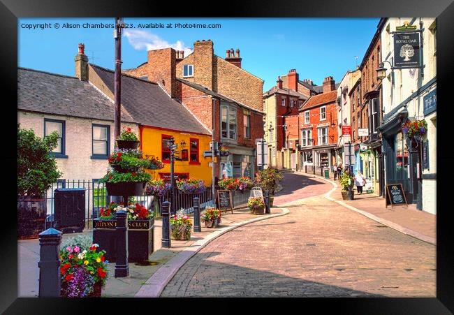 Ripon North Yorkshire  Framed Print by Alison Chambers