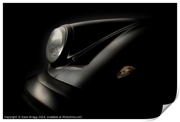 Porsche 911 Print by Dave Wragg