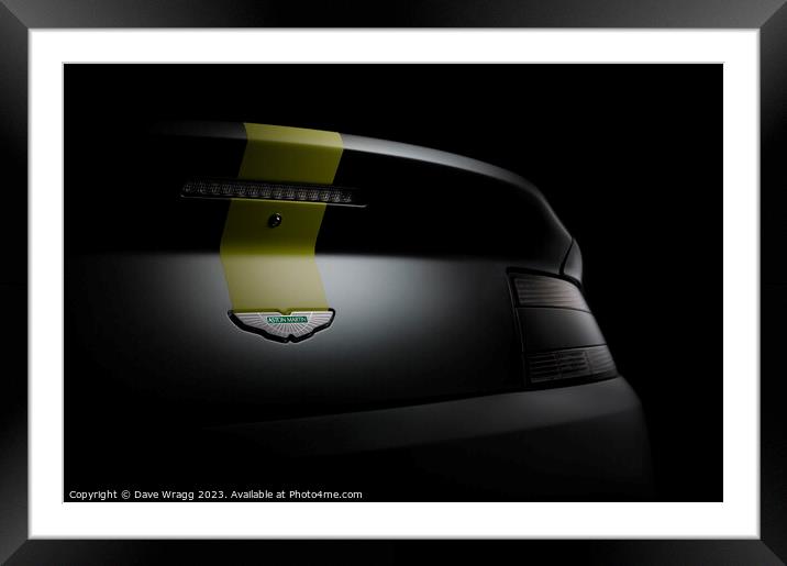 Aston Martin AMR Framed Mounted Print by Dave Wragg