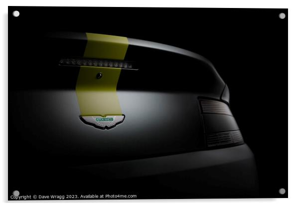 Aston Martin AMR Acrylic by Dave Wragg