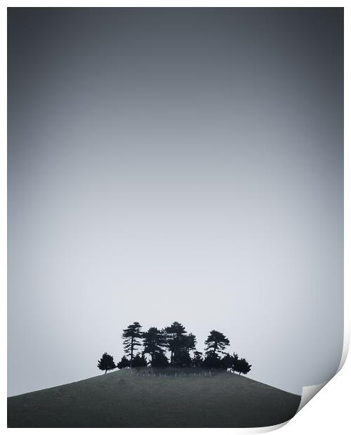 The Mystical Colmers Hill Print by Mark Jones