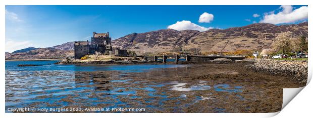 'Iconic Eilean Donan: Scotland's Photographic Jewe Print by Holly Burgess