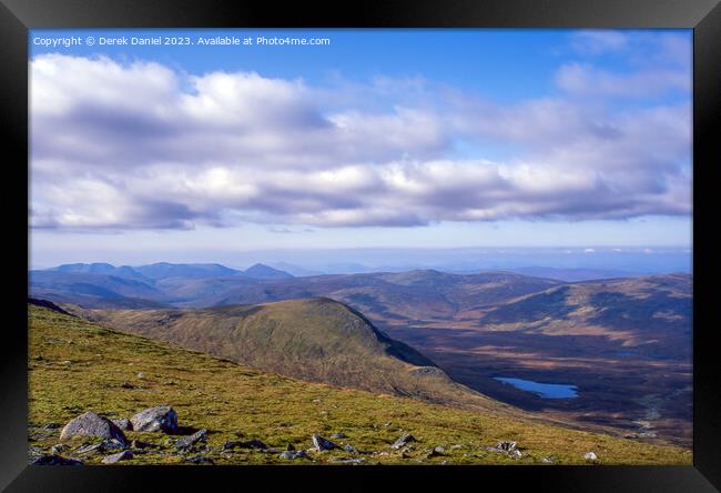 Majestic Scottish Vistas Framed Print by Derek Daniel