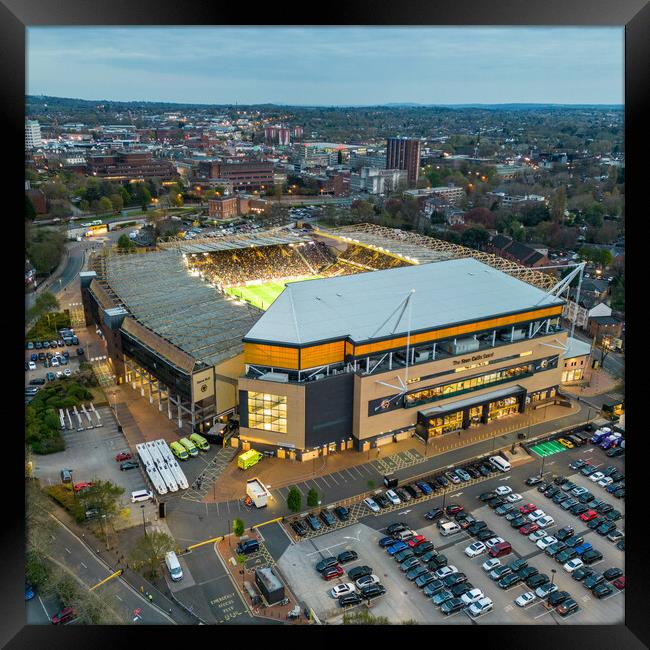 Wolverhampton Wanderers  Framed Print by Apollo Aerial Photography