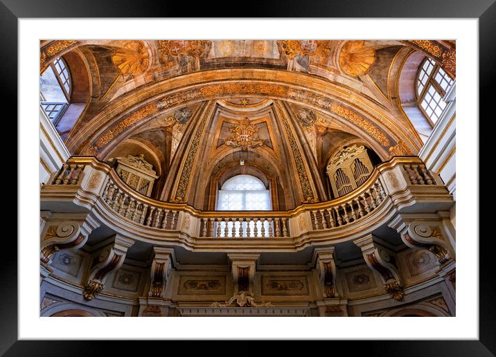 Church of Our Lady of Victory Interior in Valletta Framed Mounted Print by Artur Bogacki