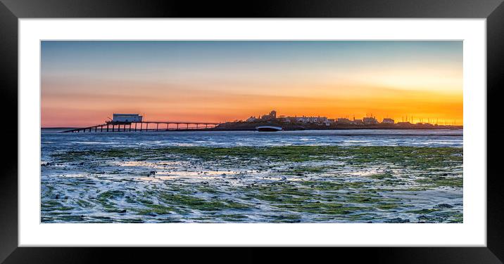 Majestic Sunset over Roa Island Framed Mounted Print by James Marsden