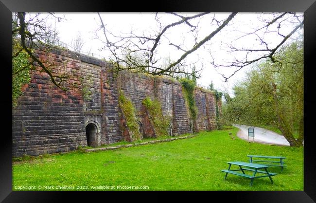 Froghall Lime Kilns Framed Print by Mark Chesters