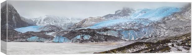 Falljokull Glacier, Iceland Canvas Print by Arterra 