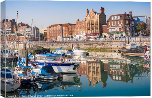 Buildings of Ramsgate Canvas Print by Darrell Evans